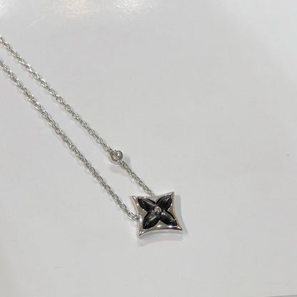 [Echo Fine ]STAR BLACK MOP NECKLACE