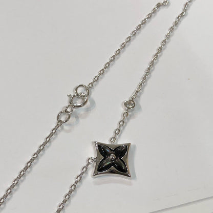 [Echo Fine ]STAR BLACK MOP NECKLACE
