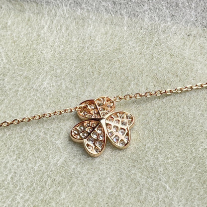 [Echo Fine ]FLOWER DIAMOND NECKLACE