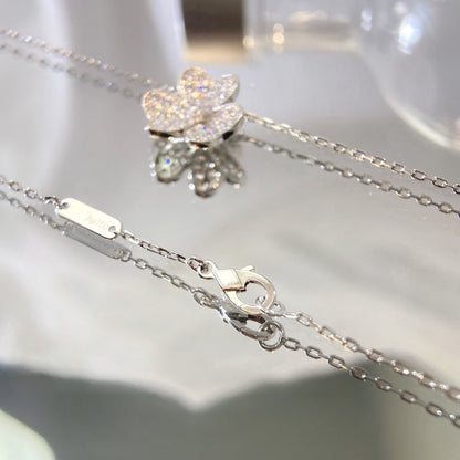 [Echo Fine ]FLOWER DIAMOND NECKLACE