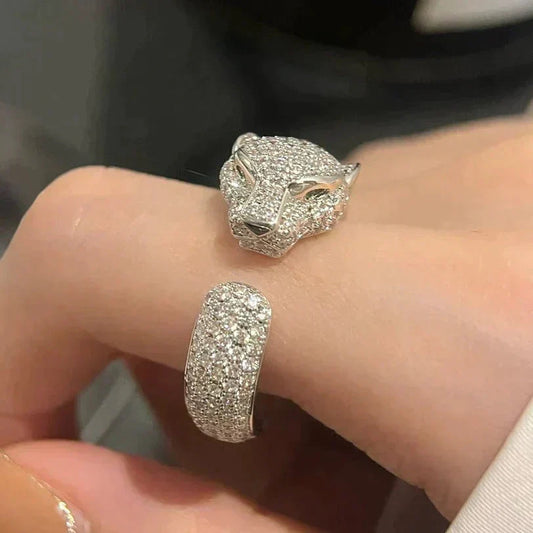 [Echo Fine ]PANTHERE 5.5MM ALL DIAMOND RING