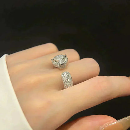 [Echo Fine ]PANTHERE 5.5MM ALL DIAMOND RING