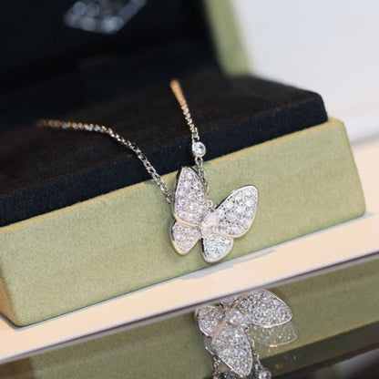 [Echo Fine ]BUTTERFLY DIAMOND NECKLACE