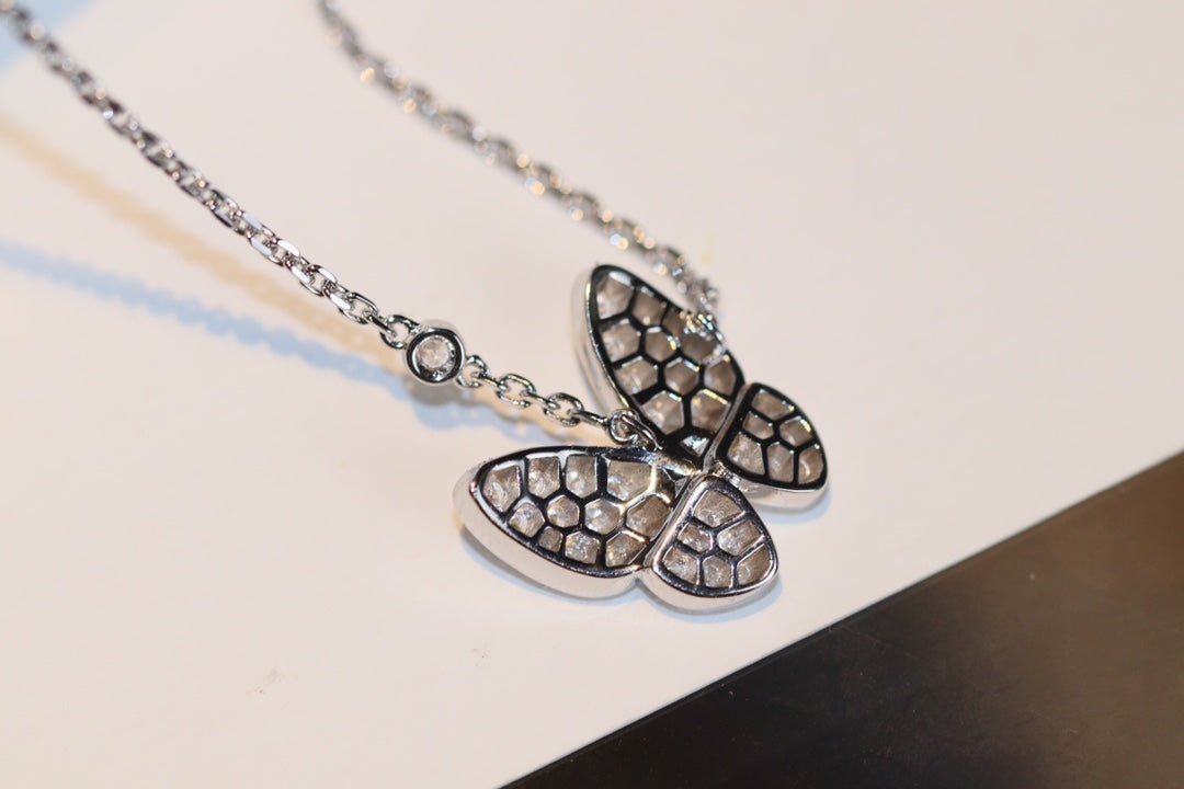 [Echo Fine ]BUTTERFLY DIAMOND NECKLACE