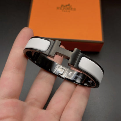 [Echo Fine ]H BRACELET 12MM BLACK WHITE CERAMIC