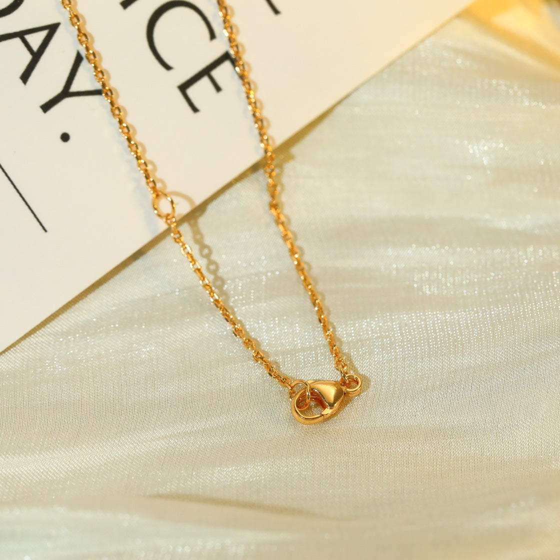 [Echo Fine ]VOLT SILVER DIAMOND PEDANT NECKLACE