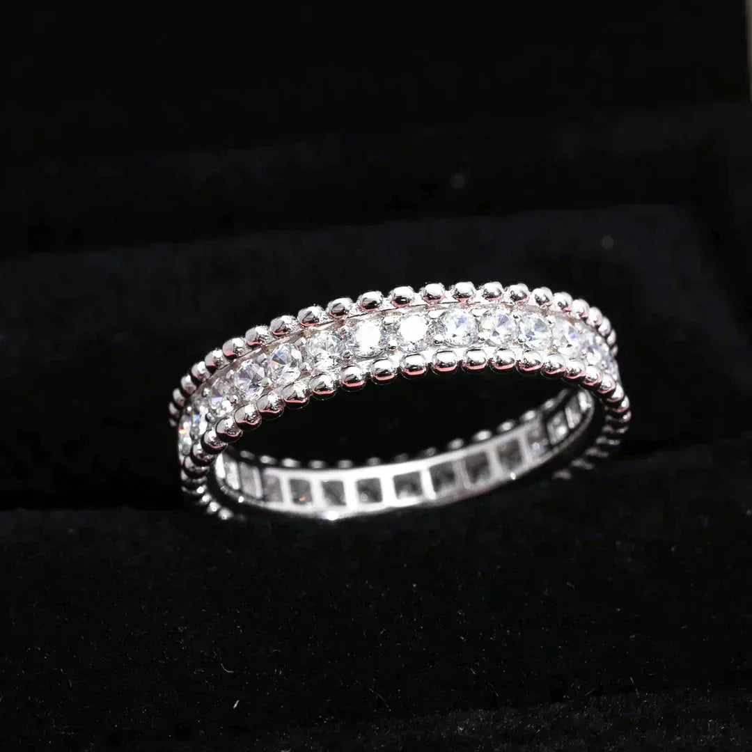 [Echo Fine ]PERLEE DIAMOND SILVER RING