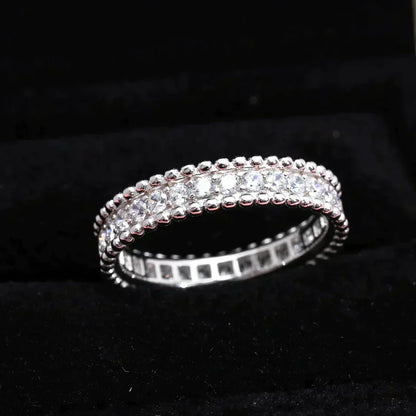 [Echo Fine ]PERLEE DIAMOND SILVER RING