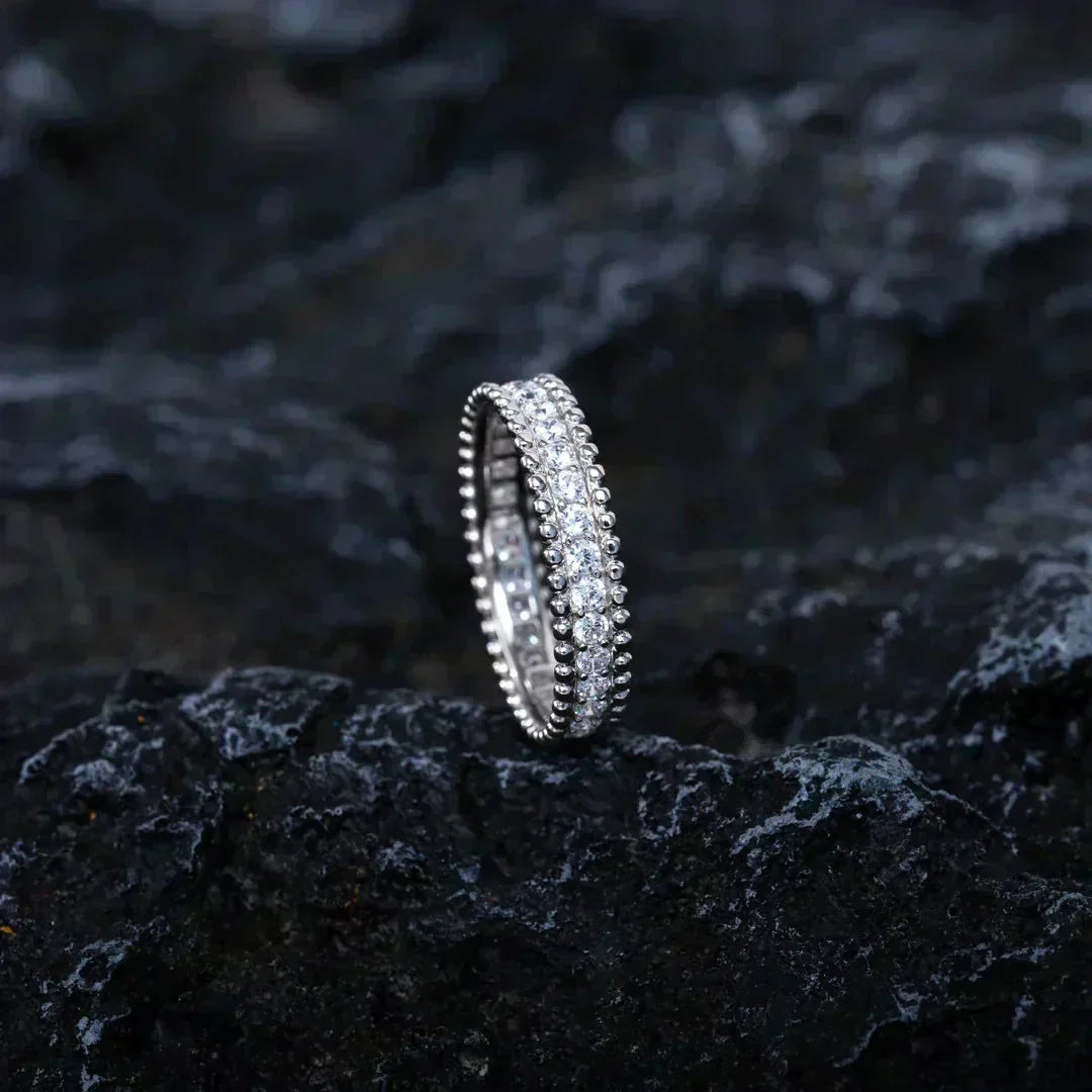 [Echo Fine ]PERLEE DIAMOND SILVER RING