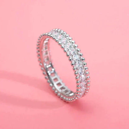 [Echo Fine ]PERLEE DIAMOND SILVER RING