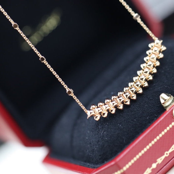 [Echo Fine ]CLASH PINK GOLD NECKLACE