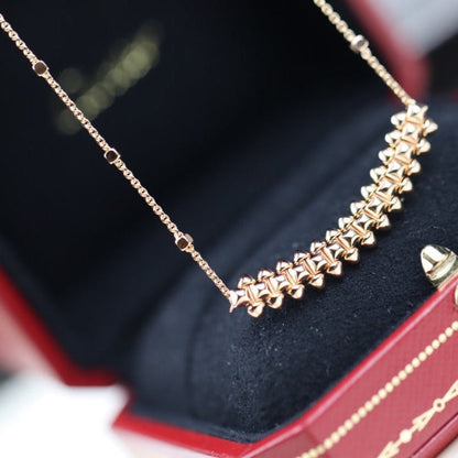 [Echo Fine ]CLASH PINK GOLD NECKLACE