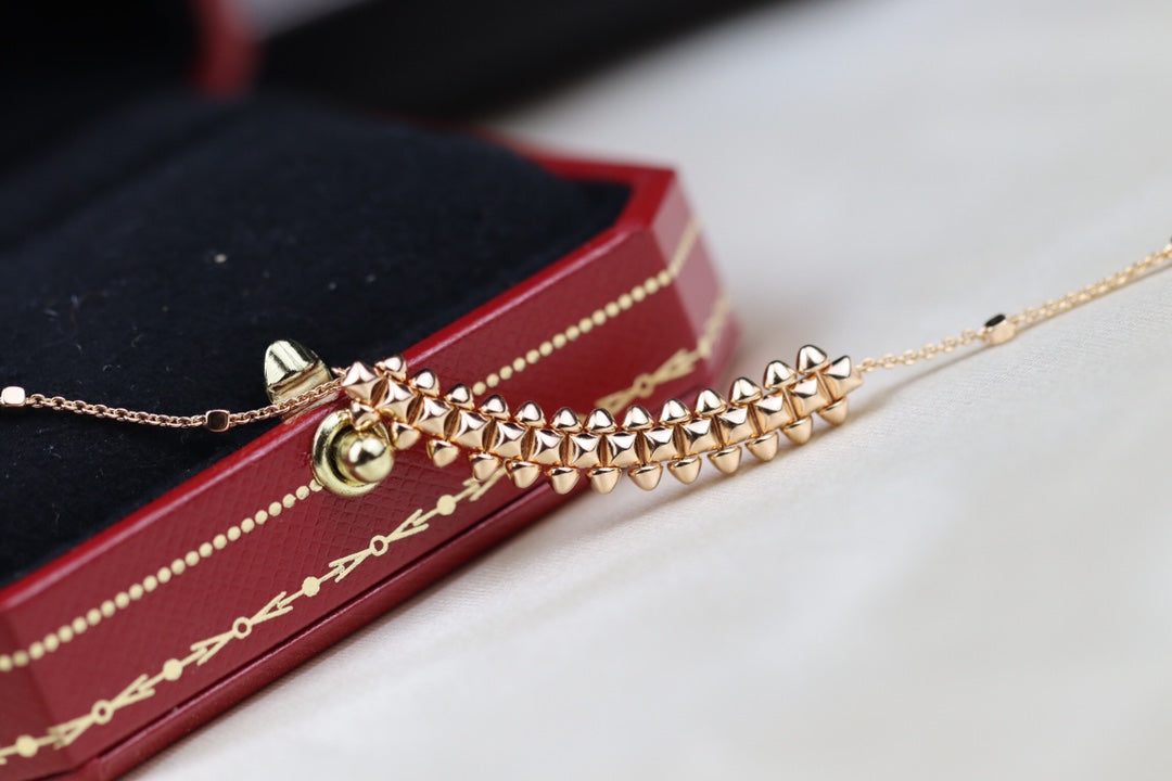 [Echo Fine ]CLASH PINK GOLD NECKLACE