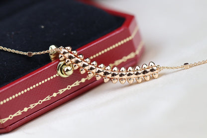 [Echo Fine ]CLASH PINK GOLD NECKLACE