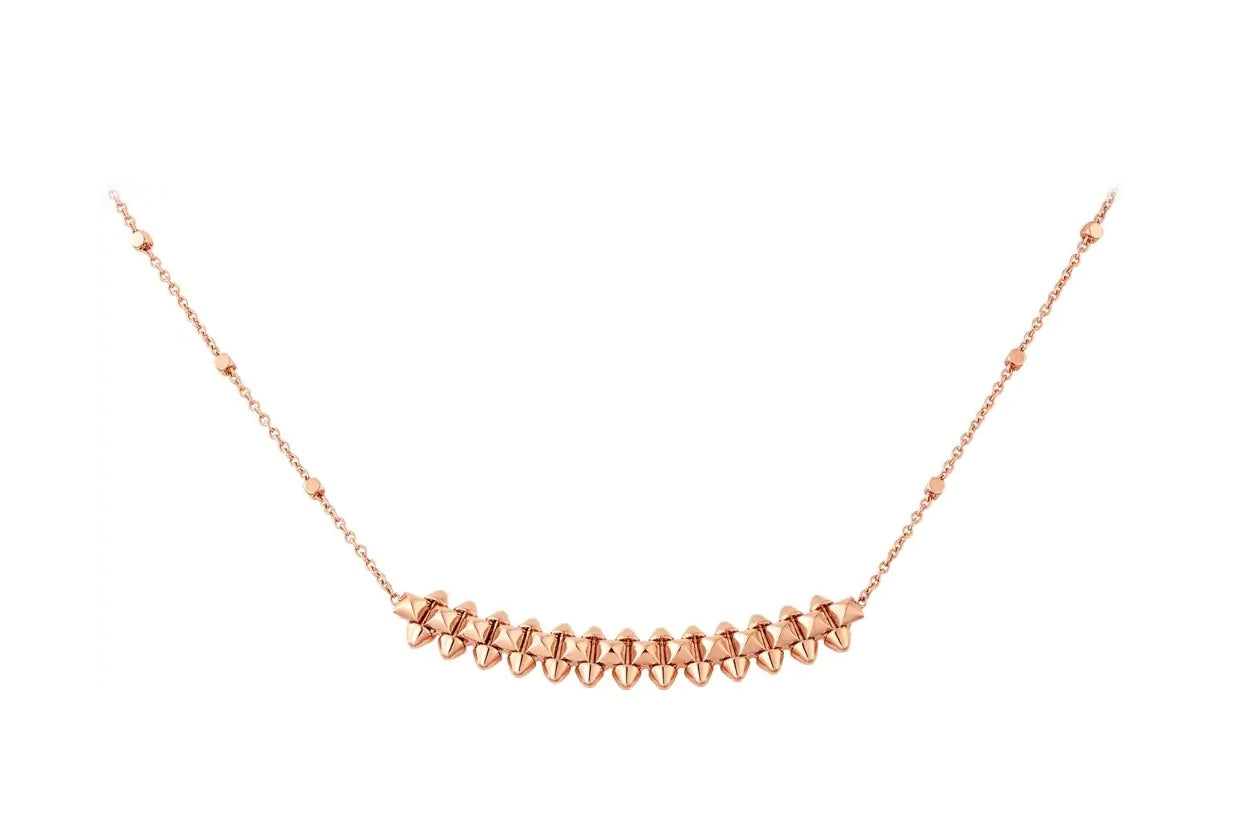 [Echo Fine ]CLASH PINK GOLD NECKLACE