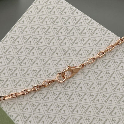 [Echo Fine ]LUCKY SPRING 15 MOTIFS ROSE GOLD NECKLACE