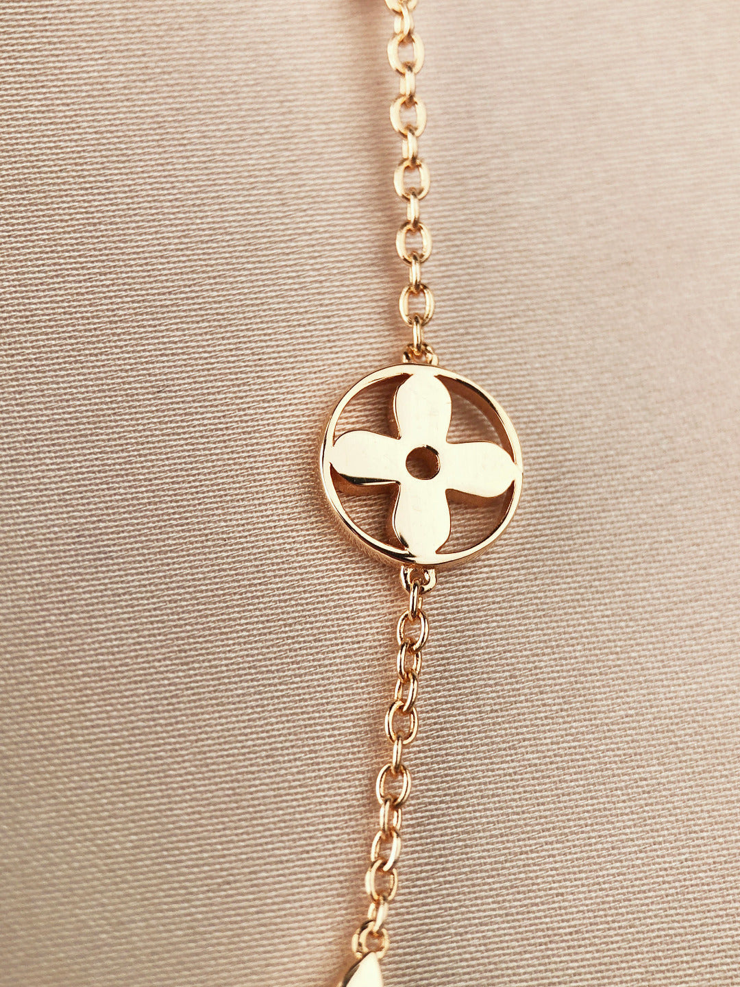[Echo Fine ]STAR AND SUN 7 MOTIFS GOLD BRACELET