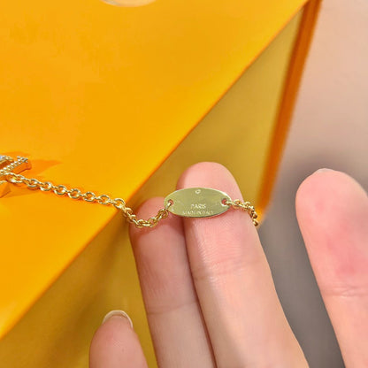 [Echo Fine ]LOGO STAR MOTIF GOLD BRACELET