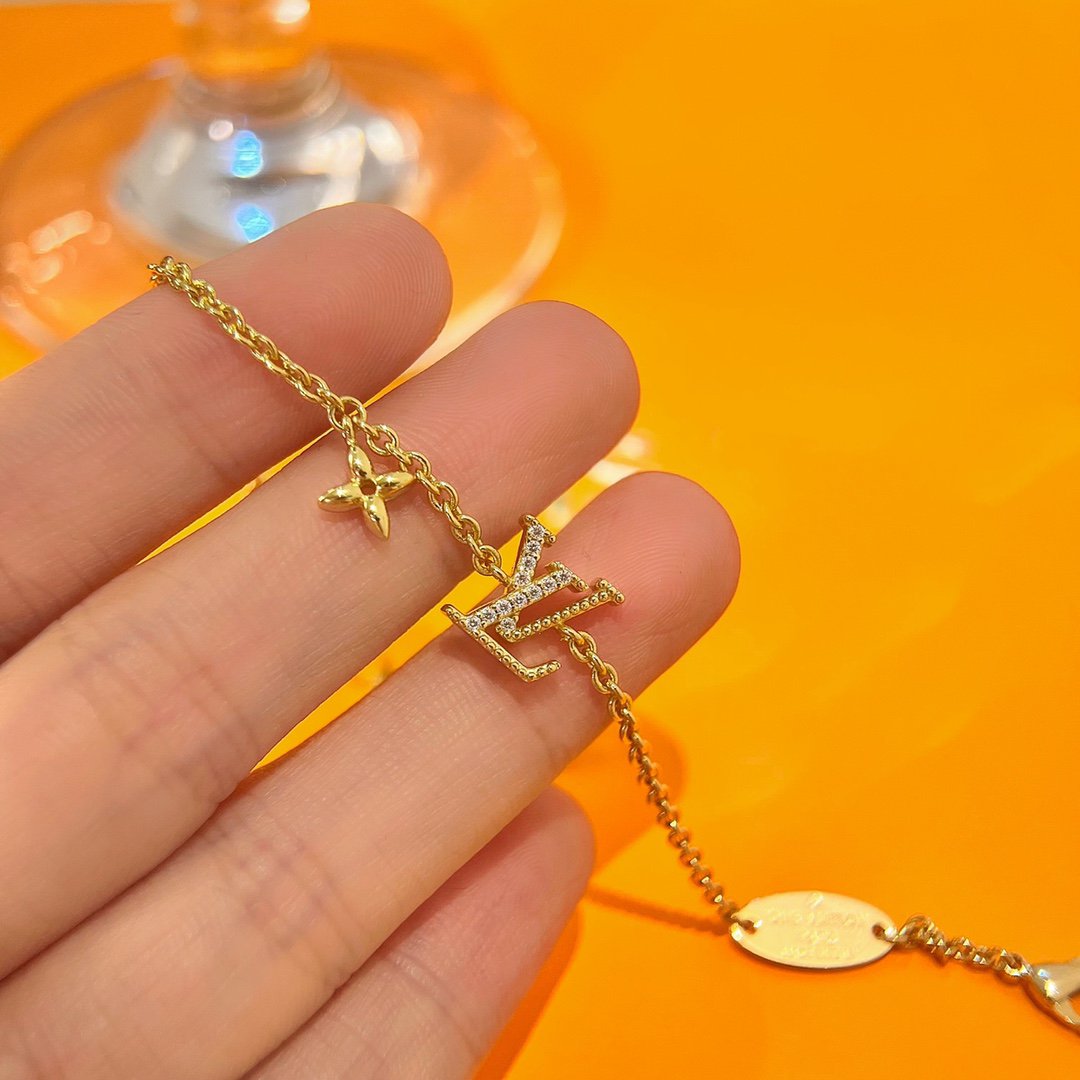 [Echo Fine ]LOGO STAR MOTIF GOLD BRACELET