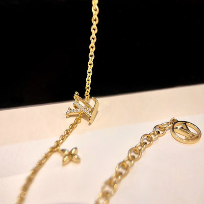 [Echo Fine ]LOGO STAR MOTIF GOLD BRACELET