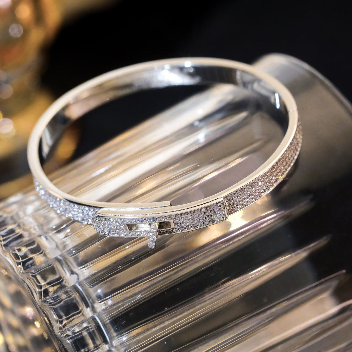 [Echo Fine ]KELLY BRACELET DIAMOND PAVED