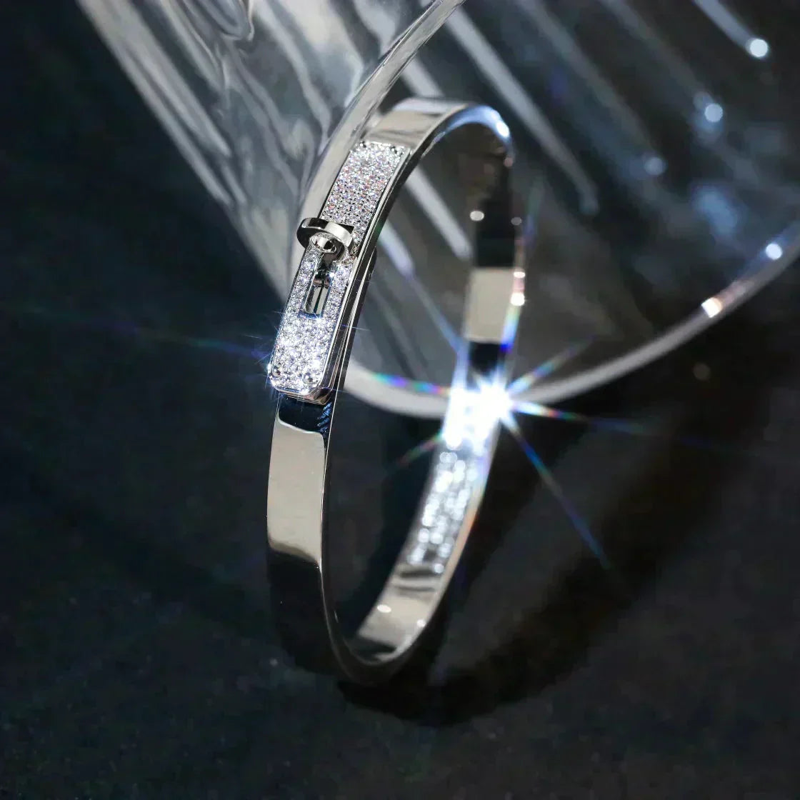 [Echo Fine ]KELLY SILVER DIAMOND BRACELET