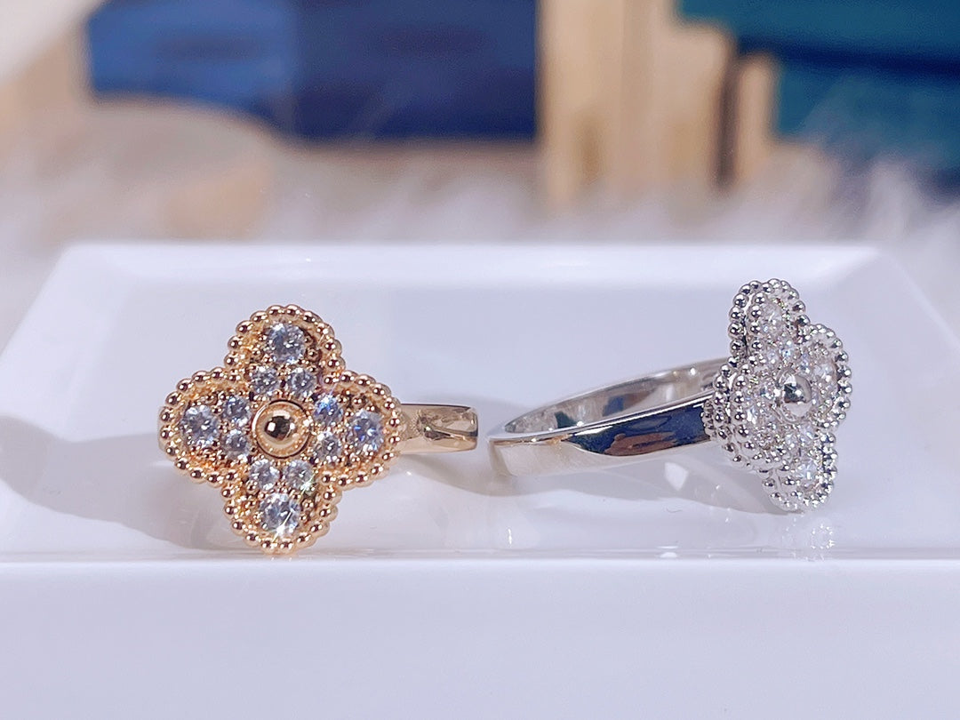 [Echo Fine ]CLOVER DIAMOND RING