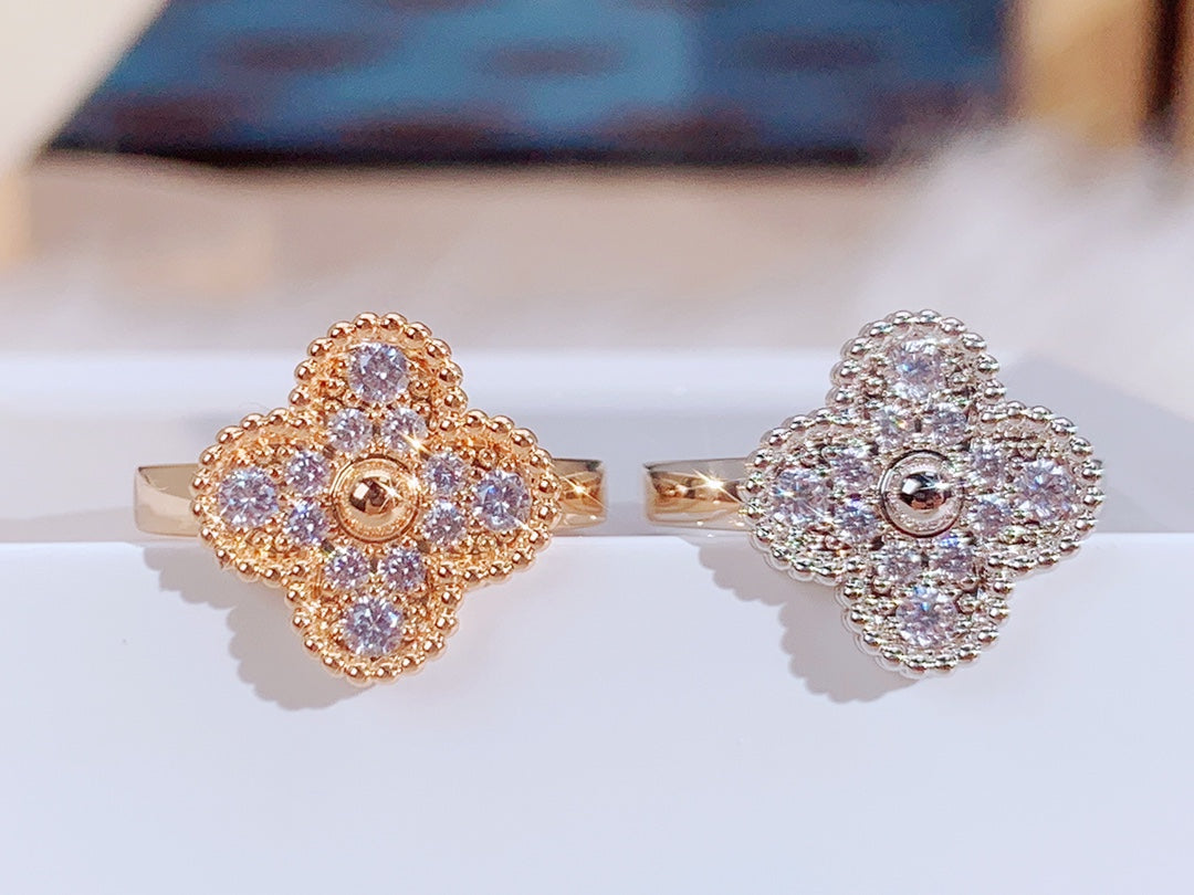 [Echo Fine ]CLOVER DIAMOND RING