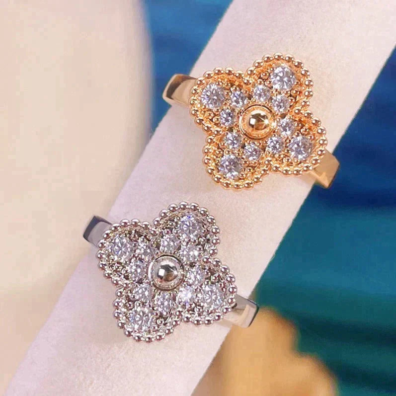 [Echo Fine ]CLOVER DIAMOND RING
