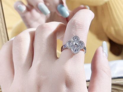 [Echo Fine ]CLOVER DIAMOND RING