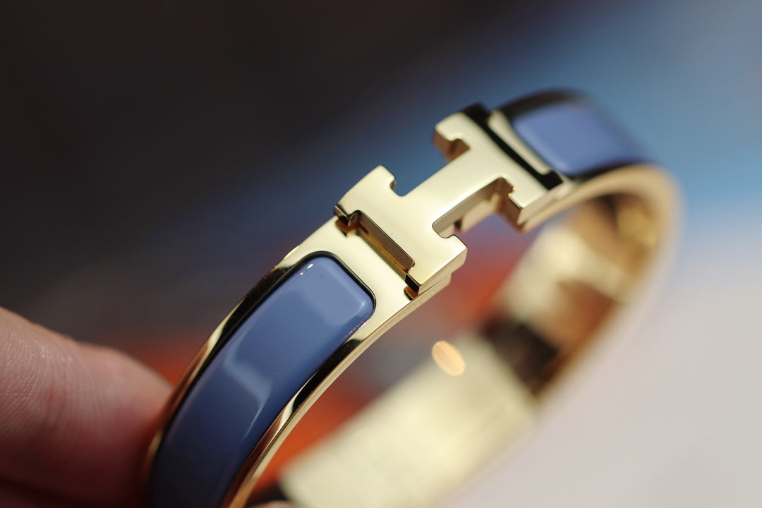 [Echo Fine ]H BRACELET 12MM BLUE GRAY