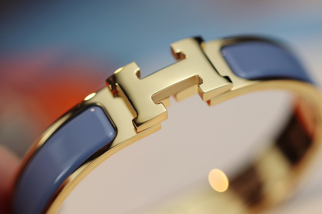 [Echo Fine ]H BRACELET 12MM BLUE GRAY