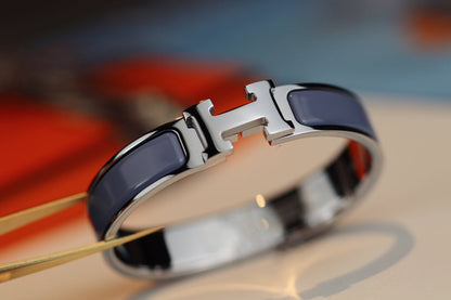 [Echo Fine ]H BRACELET 12MM BLUE GRAY