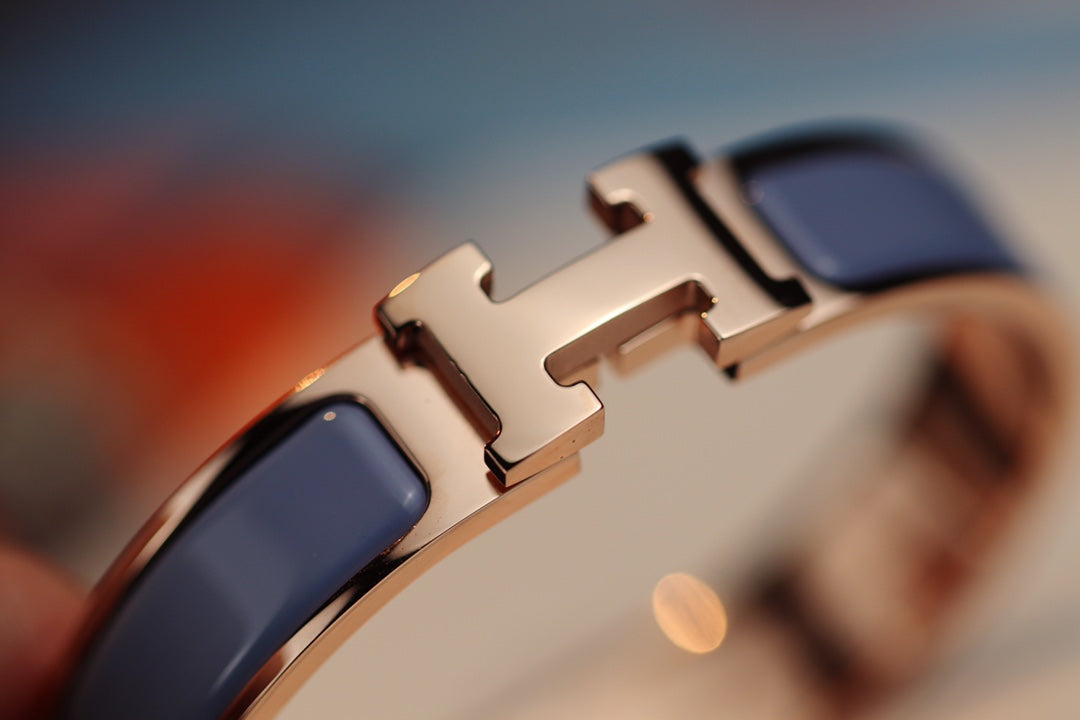 [Echo Fine ]H BRACELET 12MM BLUE GRAY
