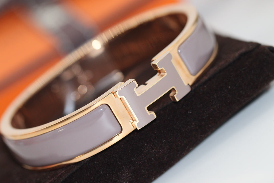[Echo Fine ]H BRACELET 12MM BROWN