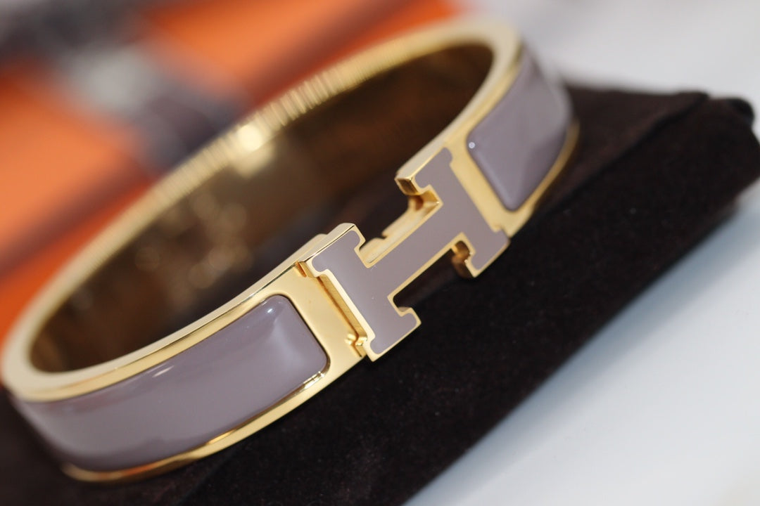 [Echo Fine ]H BRACELET 12MM BROWN