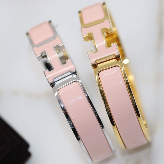 [Echo Fine ]H BRACELET 12MM PINK
