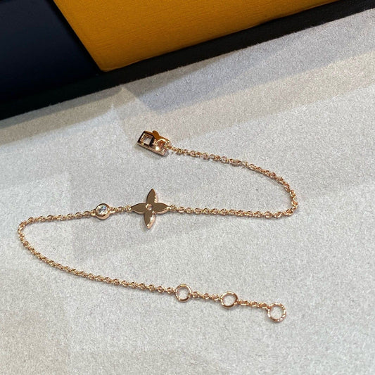 [Echo Fine ]STAR DIAMOND PINK GOLD BRACELET