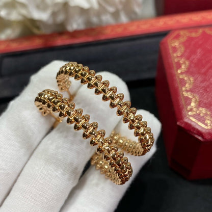 [Echo Fine ]CLASH LARGE HOOP EARRINGS