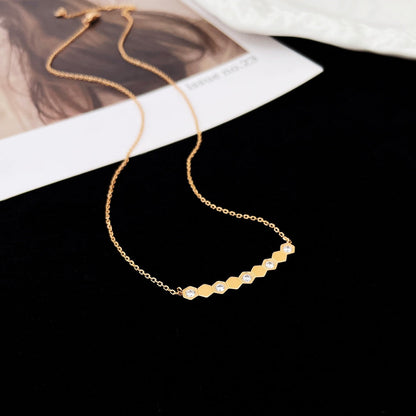 [Echo Fine ]BEE MY LOVE DIAMOND NECKLACE