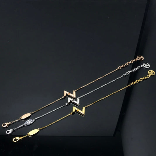[Echo Fine ]VOLT LV LOGO BRACELET
