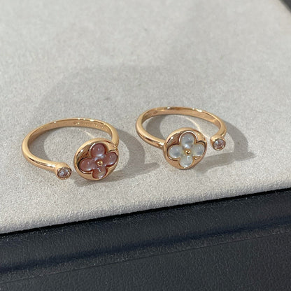 [Echo Fine ]SUN 1 DIAMOND PINK MOP RING