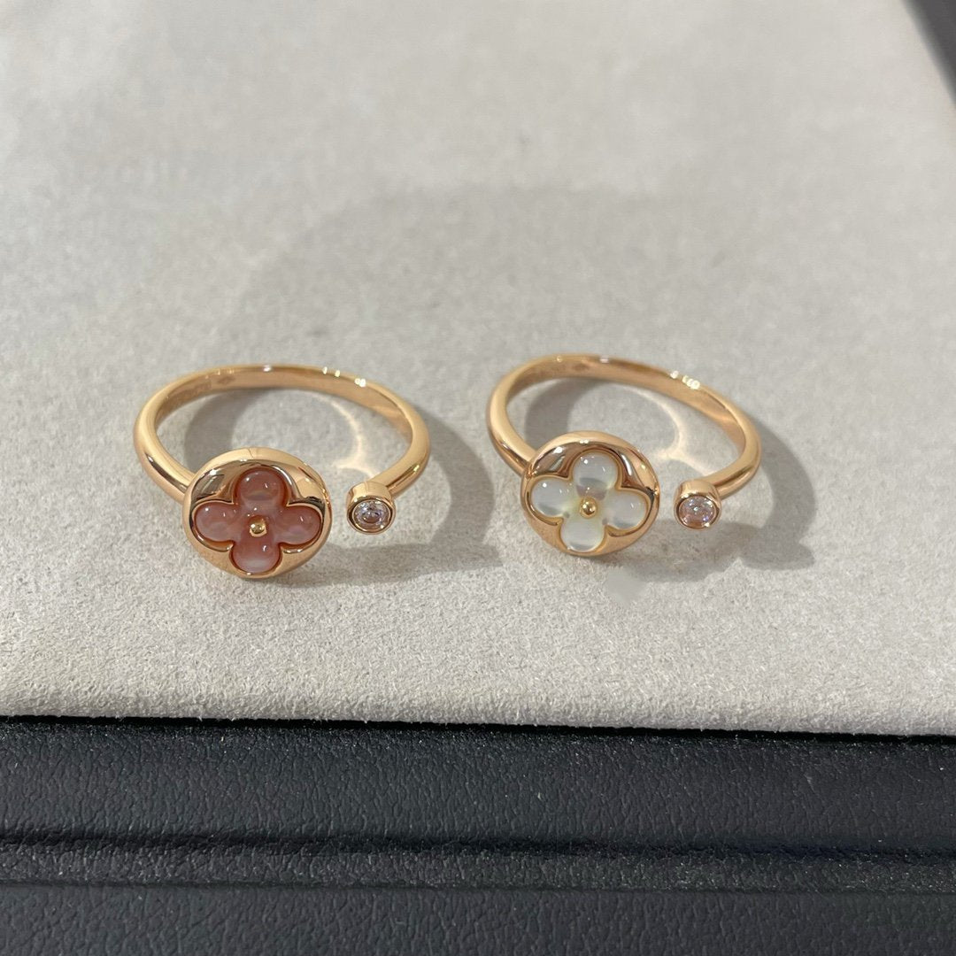 [Echo Fine ]SUN 1 DIAMOND PINK MOP RING