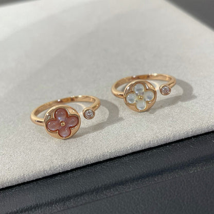 [Echo Fine ]SUN 1 DIAMOND PINK MOP RING