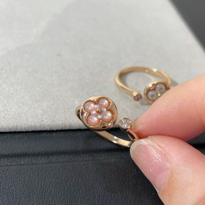 [Echo Fine ]SUN 1 DIAMOND PINK MOP RING
