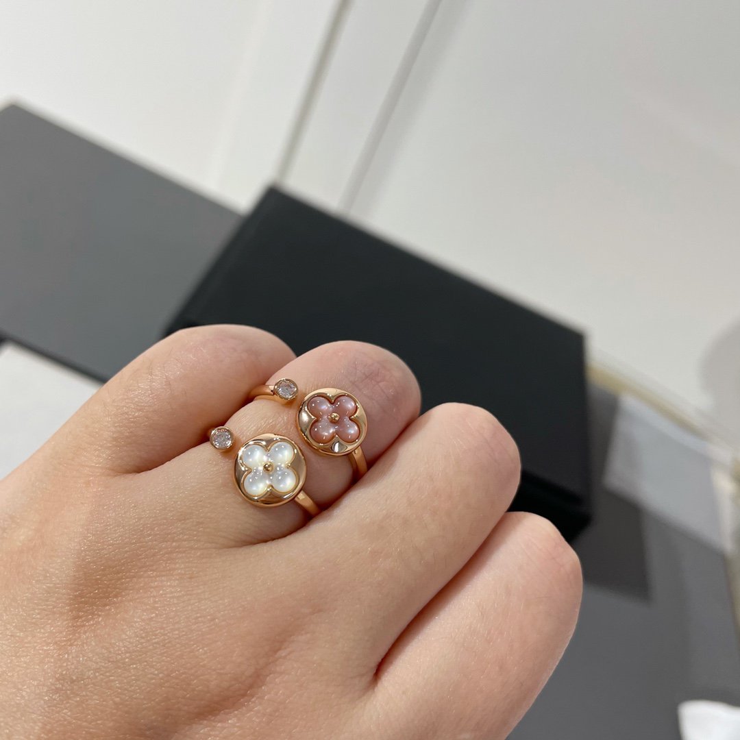 [Echo Fine ]SUN 1 DIAMOND PINK MOP RING