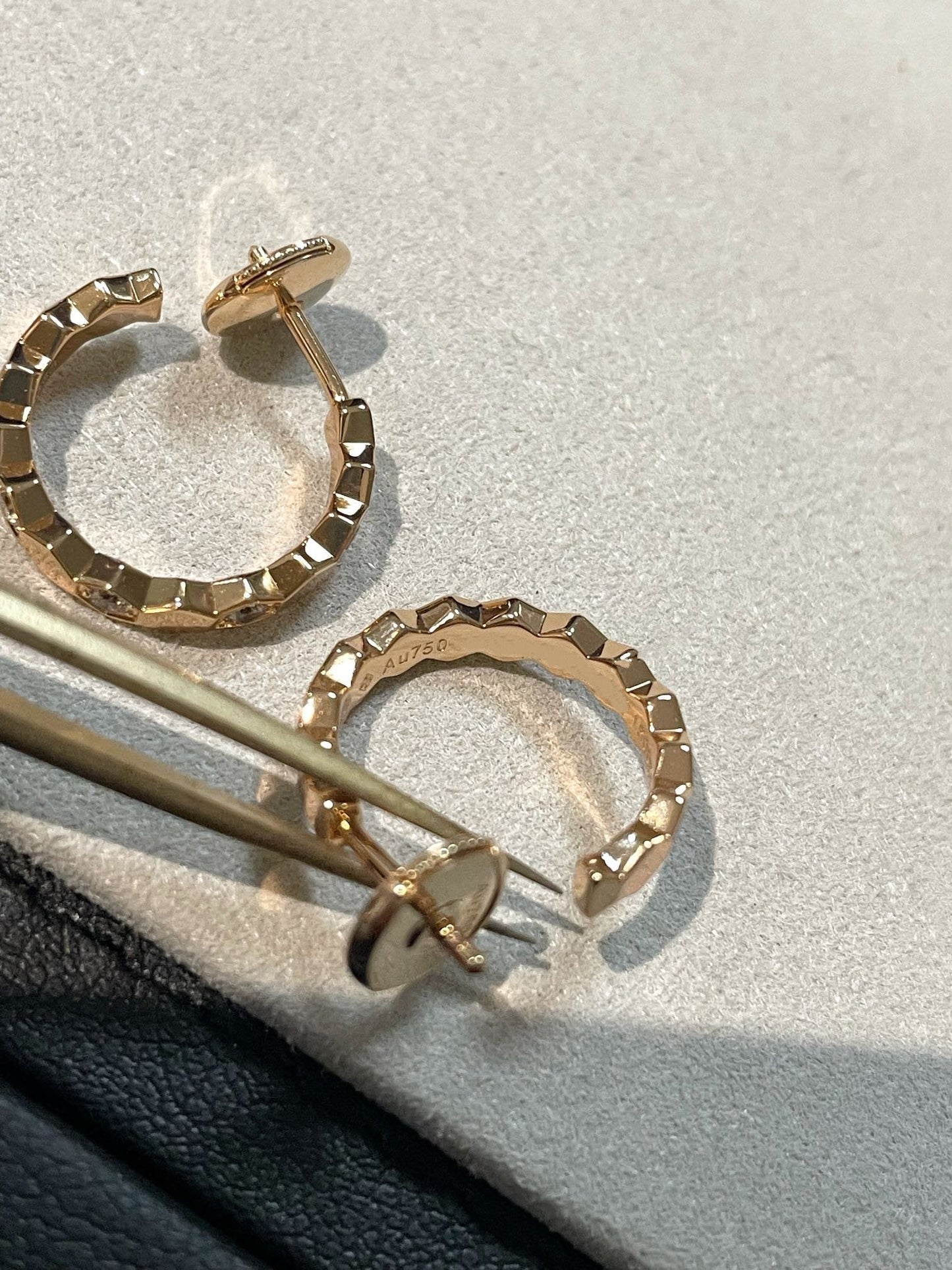 [Echo Fine ]Hollow Design Four-Leaf Clover Flower Shape Ring