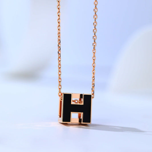 [Echo Fine ]H CAGE PINK GOLD NECKLACE