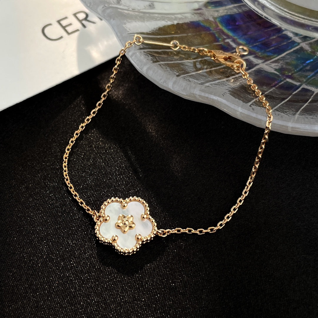[Echo Fine ]LUCKY SPRING ROSE GOLD MOP BRACELET