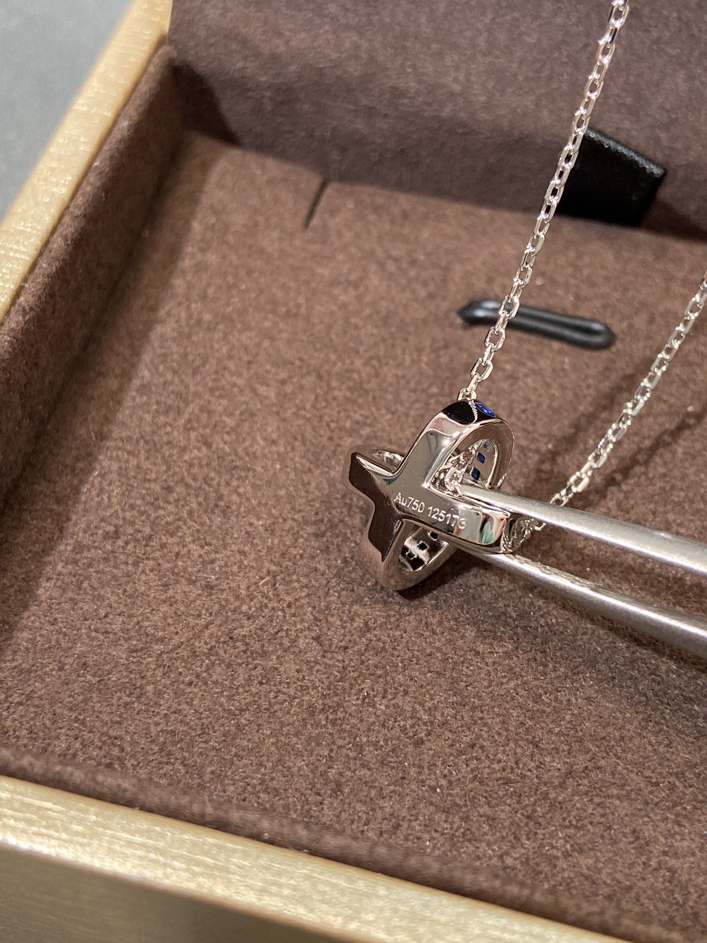 [Echo Fine ]LIENS DIAMOND SILVER NECKLACE